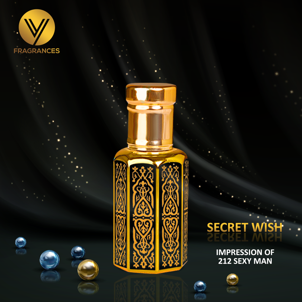 Secret Wish- Our Impression Of 212 Sexy Man – Y-Fragrances Official