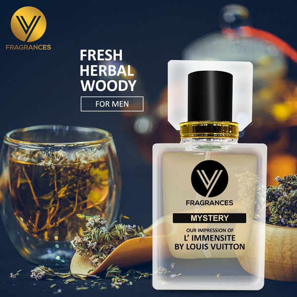 The Fragrance Square - Our Impression of L'Immensite By Louis Vuitton.  Price: Rs.2850 - 50ML Free Home Delivery Nationwide! For Inquiries, inbox  or Whatsapp us at 0312-0436566 Order Online